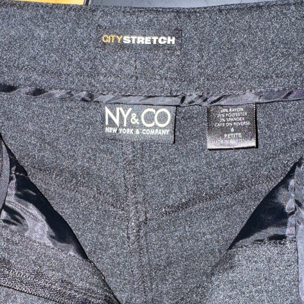 New York & Company Classic Black Women's Pants - Picture 2 of 4